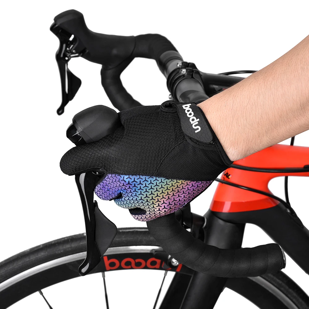 Summer Cycling Gloves Full Finger MTB Bike Gloves Touch Screen Non Slip Silicone Palm Driving Riding Gloves 2201382 2