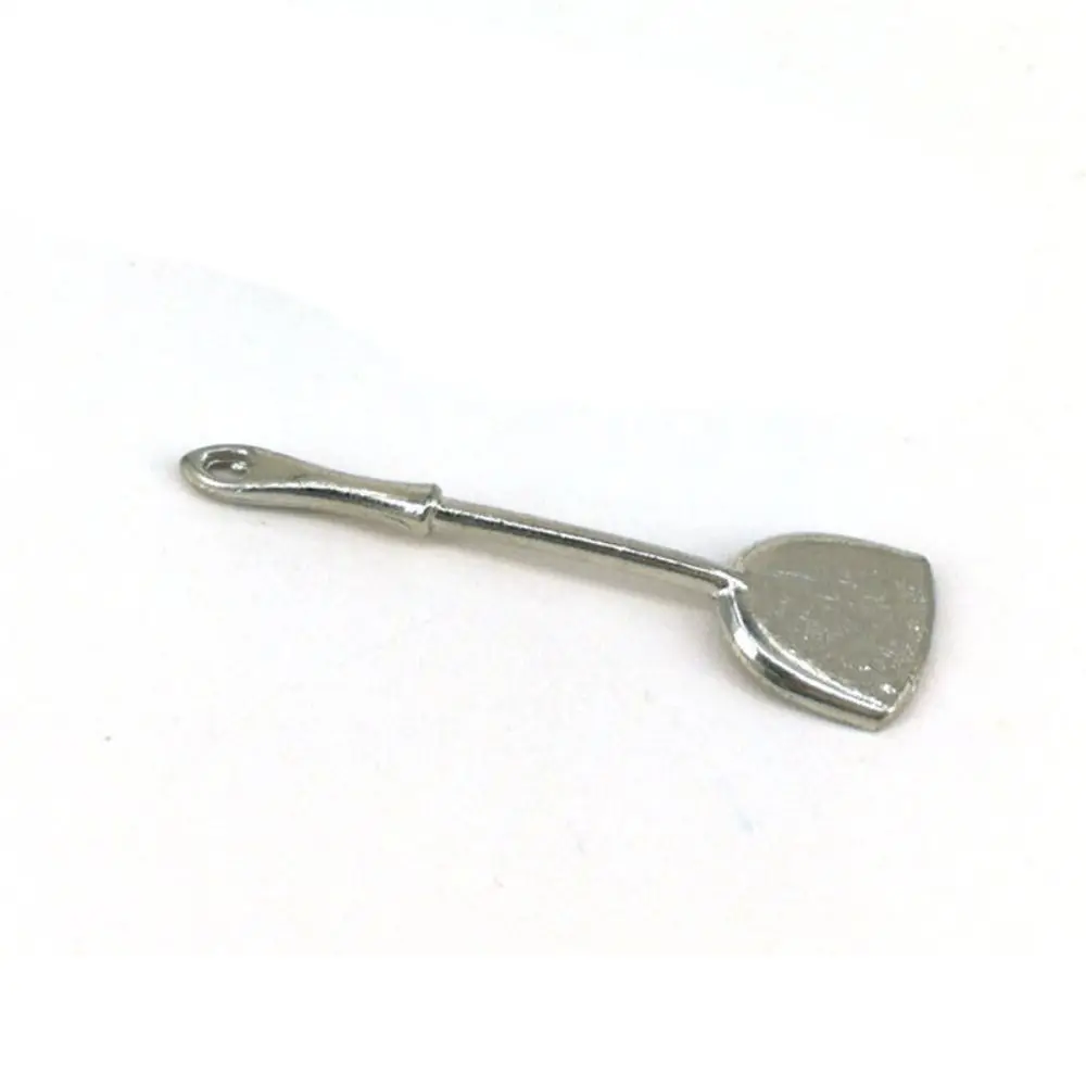 Miniature Dollhouse Accessories Alloy Plastic Stir Spoon