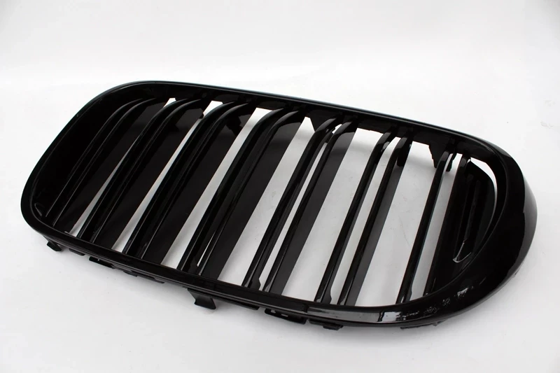 

One Pair G11 G12 Front Bumper Grill For BMW 7 Series G11 G12 ABS 2-slat Glossy Black Front Kidney Grille