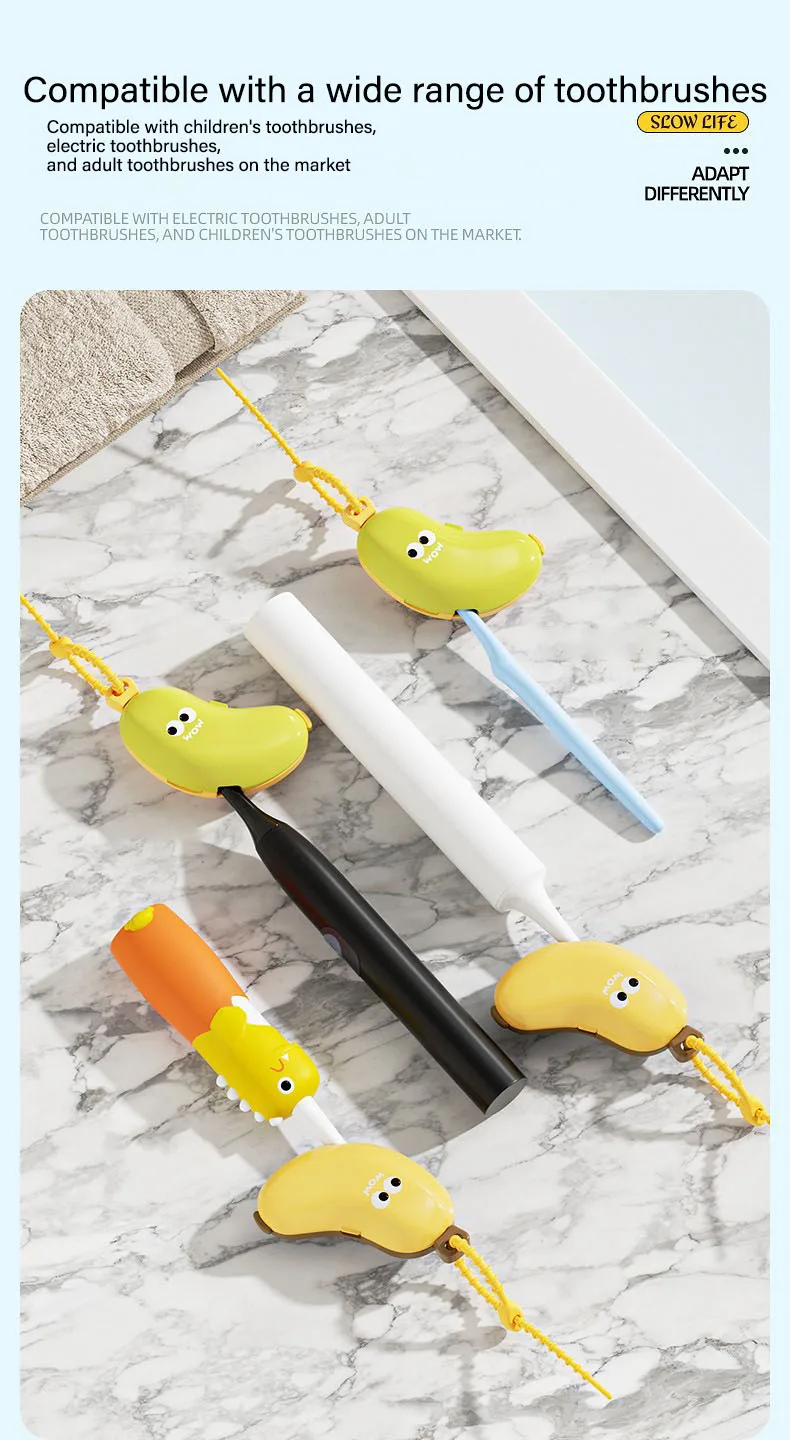 Banana Toothbrush Protective Cap Image 12