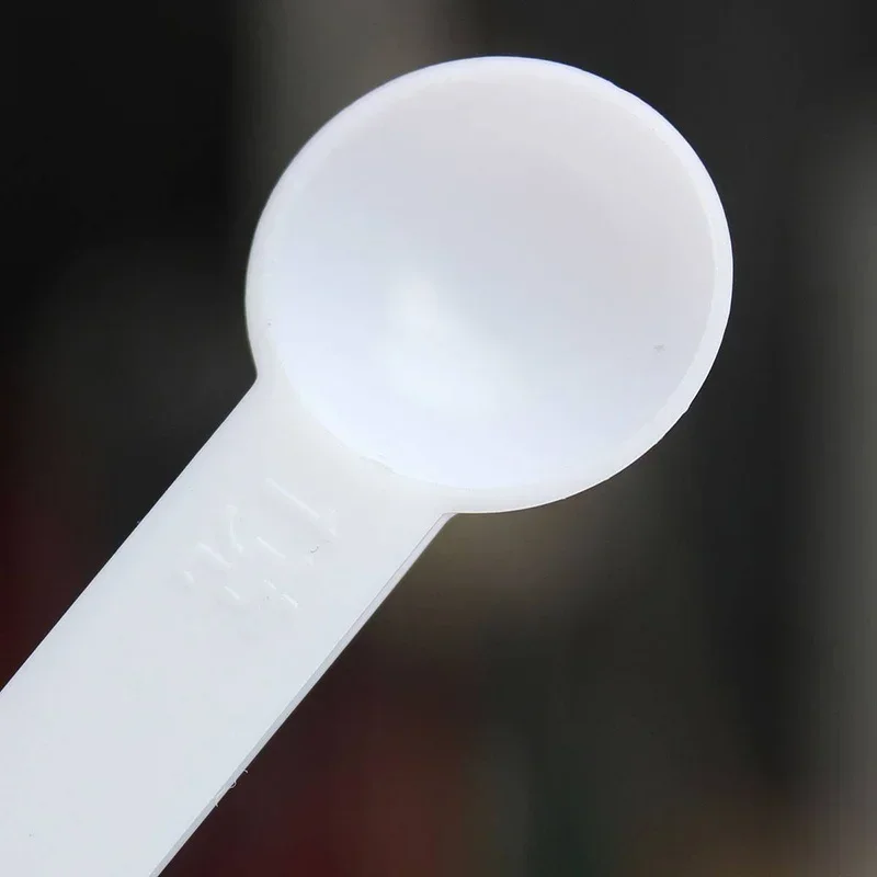 Double Headed Small Medicine Powder Quantitative Spoon 1g 3g Universal Plastic Quantitative Spoon Salt Spoon Seasoning Spoon