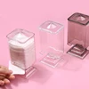 Nail Towel Cotton Wash Towel Storage Box Transparent Dustproof Bottom Extraction Tool Makeup Accessories 4