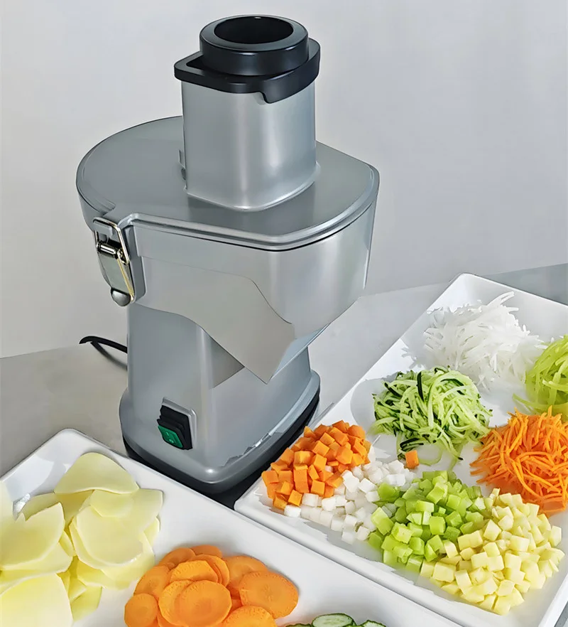Electric 200W Vegetable Dicer Slicer Shredder Machine for Carrot