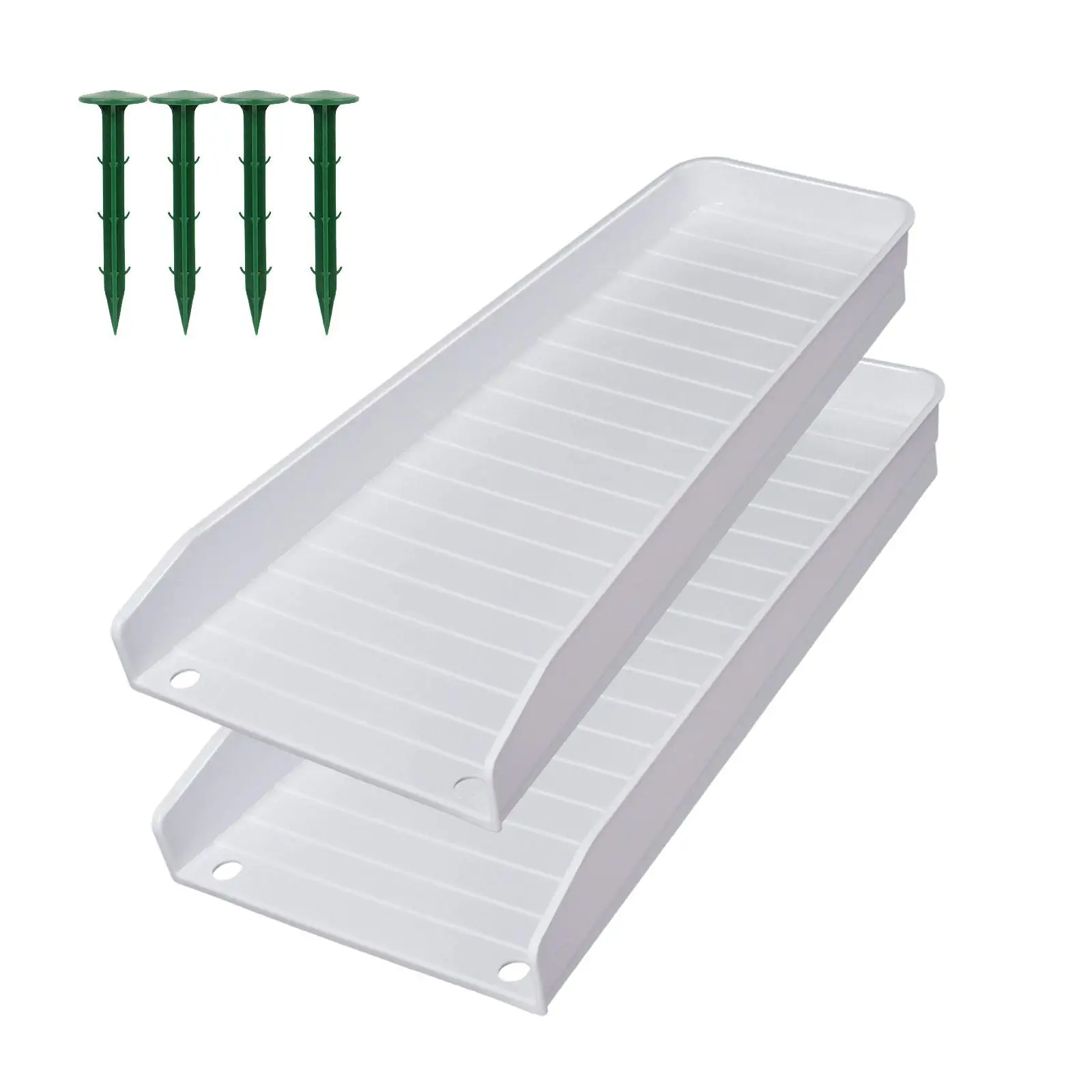 Rain Downspout Splash Block Gutter Downspout Extensions for Outdoor Home