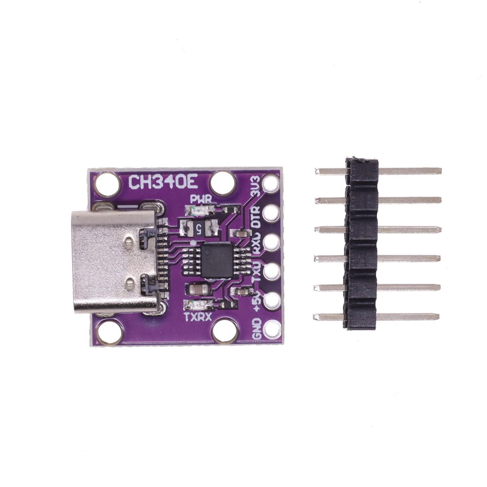 MSOP10 USB to TTL Serial Converter 5V/3.3V Alternative CH340 Module TYPE-C Interface For Arduino Pro Mini CH340C CH9340 CH340E usb to ttl adapter usb converter usb to serial adapter