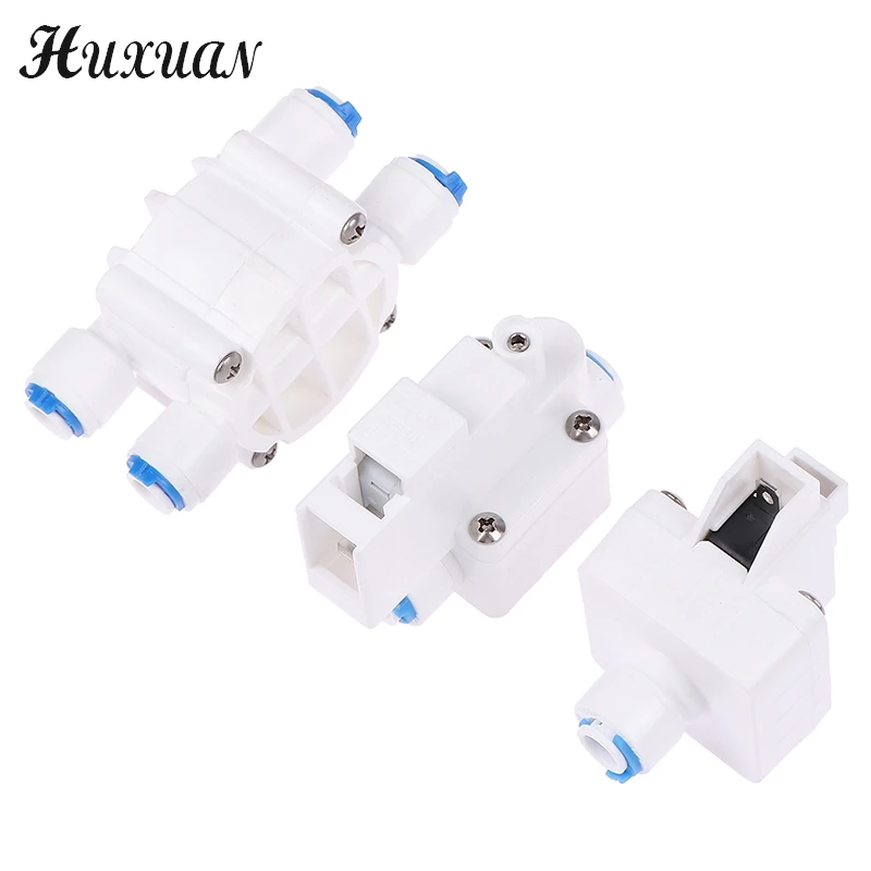 RO Water Tank High / Low Pressure Switch Normally Closed / Open 1/4" OD Hose Connection For Reverse Osmosis System Pump Motor