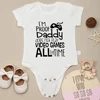 Funny Infant Outfits 0 to 24 Months Baby Boy and Girl Clothes Onesies Cotton Multicolor Round Neck Newborn Bodysuit European 1