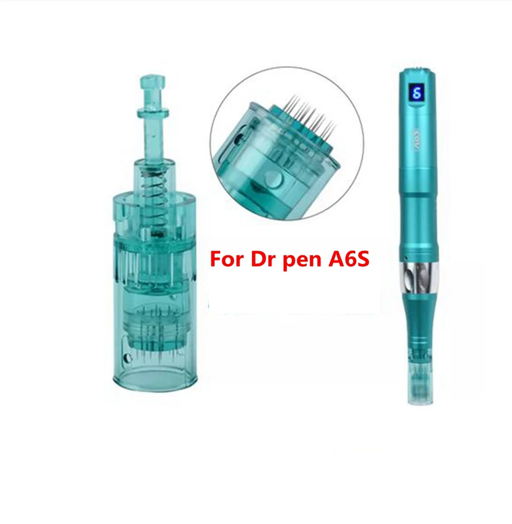 Dr pen Ultima A6S Needle Cartridge 11/16/24/36/42 Pins Nano Derma Replacement Head Tattoo Needle