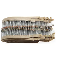 2500pcs Resistor Kit, 1/4W 5% Tolerance Carbon Film Resistors 1 Ohm-10M Ohm 50 Types 10R 39R 680R 56K 470K 3.3M 4.7M Ohm - Image 6