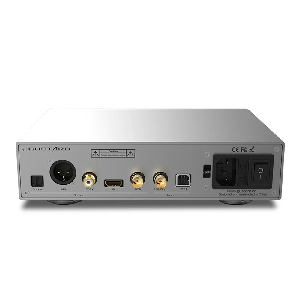 Gustard U18 인터페이스 차세대 고성능 USB 오디오 인터페이스, K2 XU216 DSD512 PCM768kHz