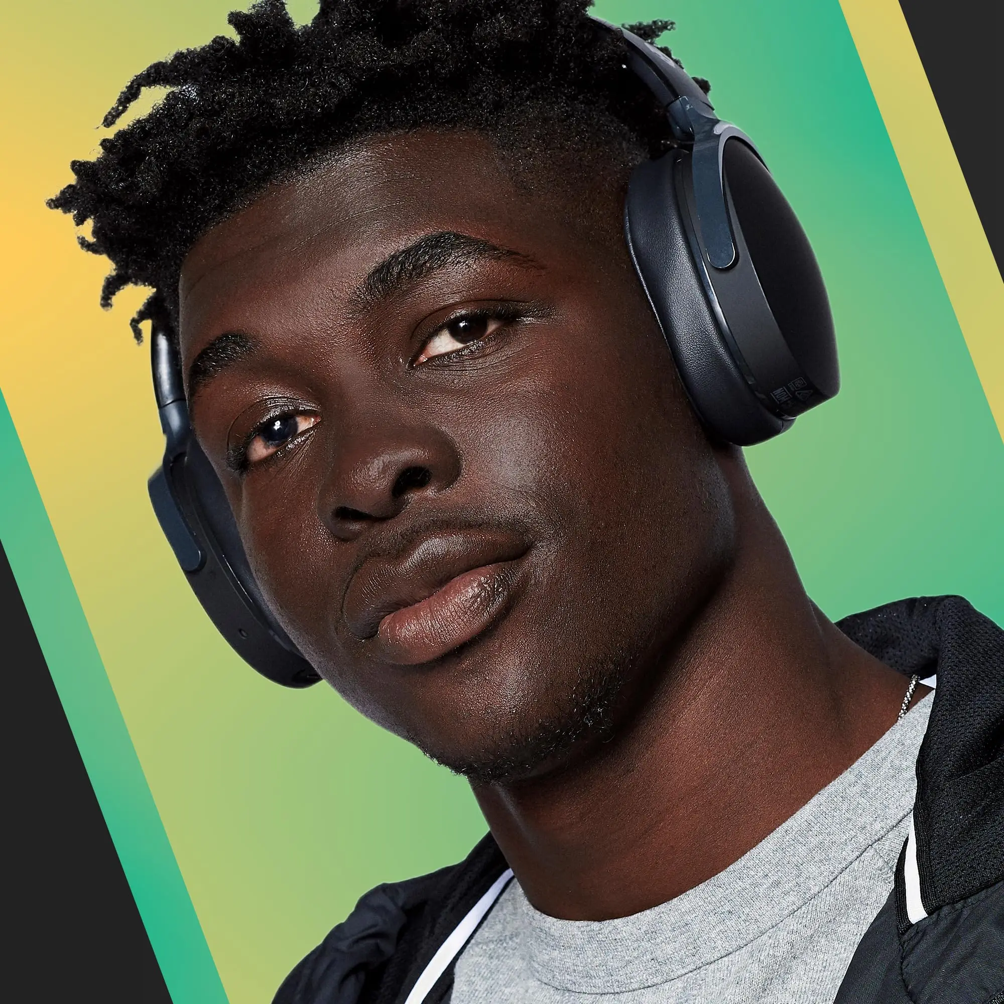 Skullcandy Hesh Evo 무선 오버이어 블루투스 헤드셋, 30H 긴 내구성 헤드폰, 게임 스포츠 이어폰, 블랙