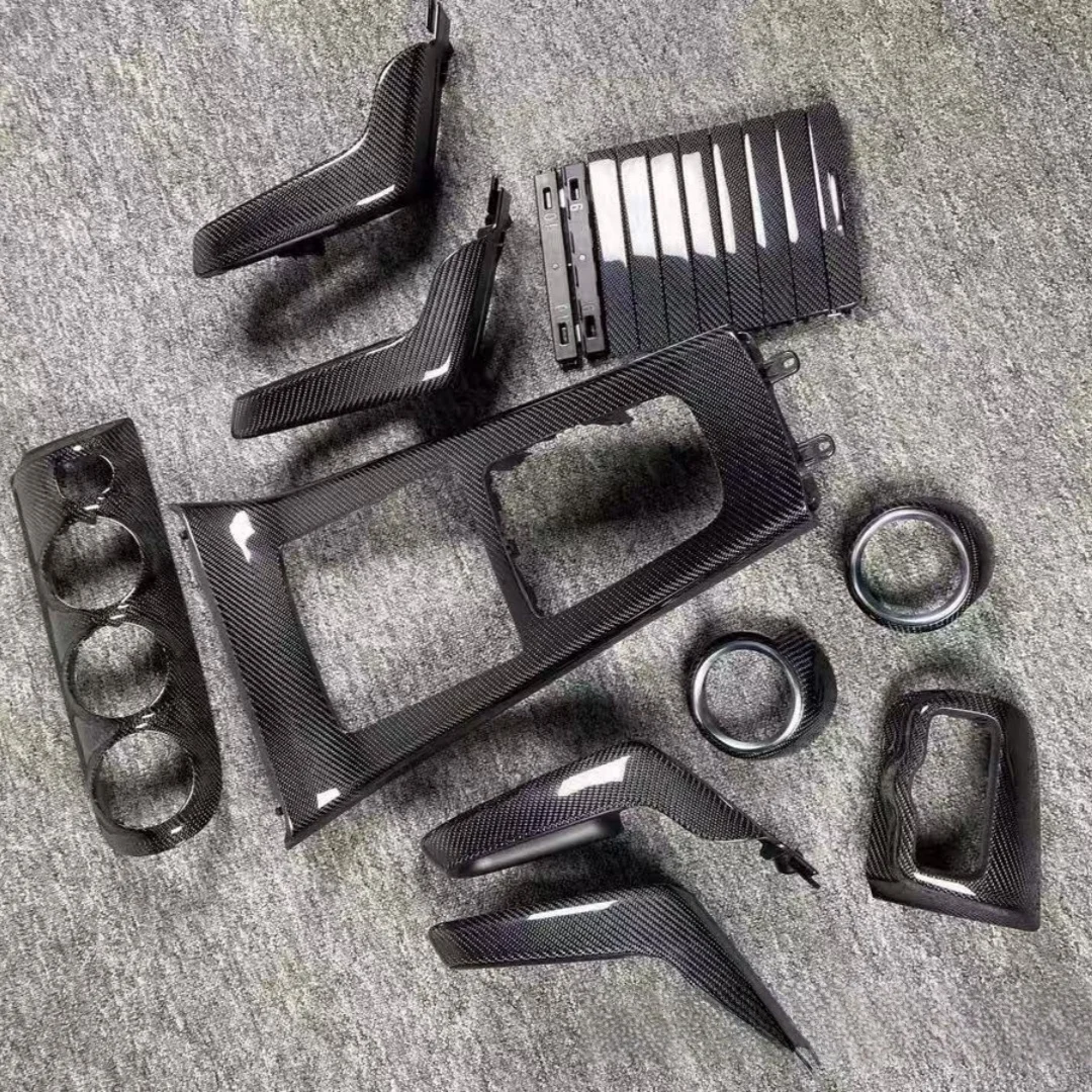 메르세데스 벤츠 A CLA W177 A180 A200용 리얼 카본 파이버 인테리어 ..