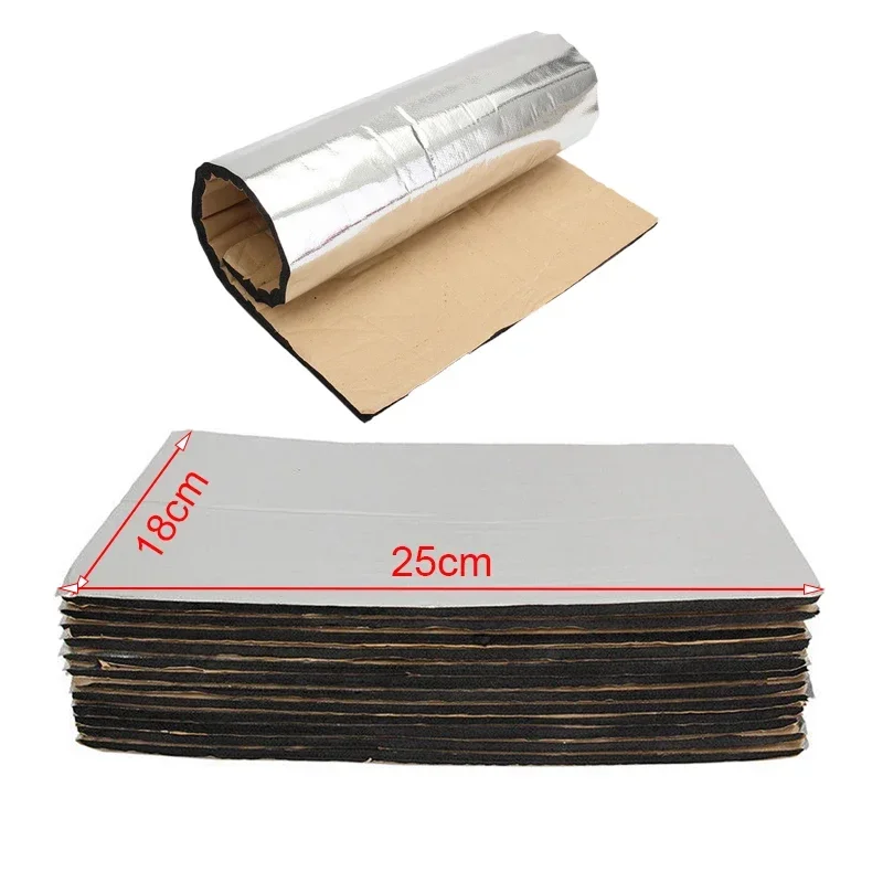Car Heat Insulation Mat Sound Deadener Heat Insulation Mat Car Sound Proofing Hood Pad Damping Sheet
