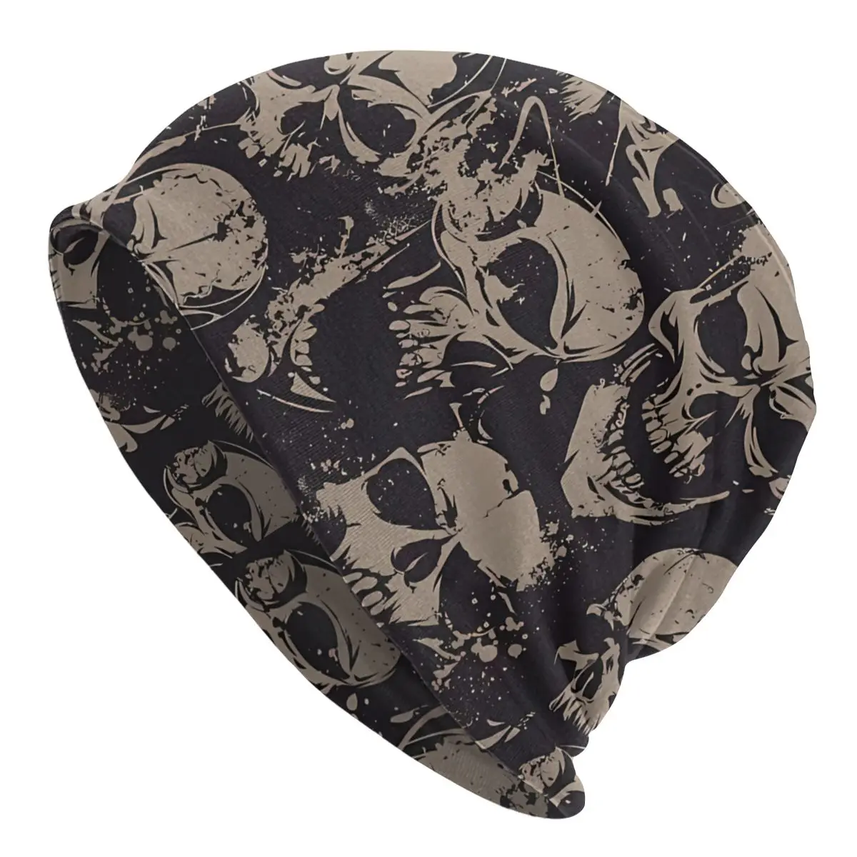 

Grunge Skulls Skullies Beanies Caps Cool Thin Hat Autumn Spring Bonnet Hats Men Women's Hip Hop Ski Cap
