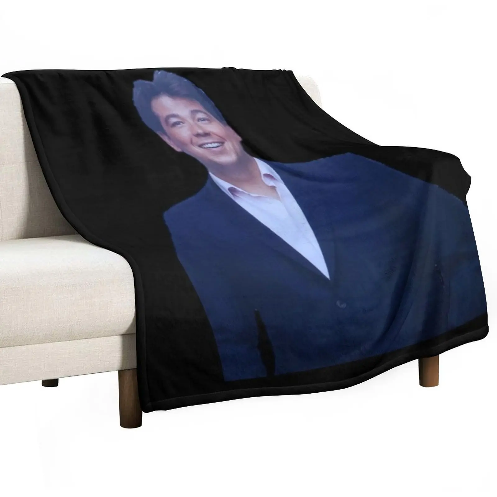 

Michael mcintyre classic t-shirts Throw Blanket Bed linens bed plaid