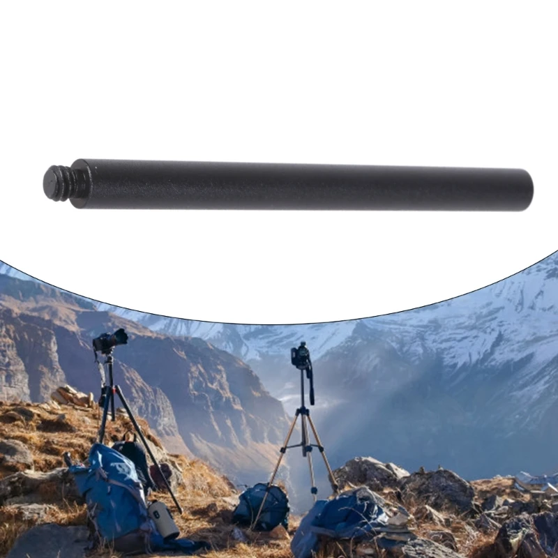 9.50cm Extension Rod 1/4inch Tripod Extension Poles Stabilizer Accessory Mount Stick for Cameras Tripods and Monopods