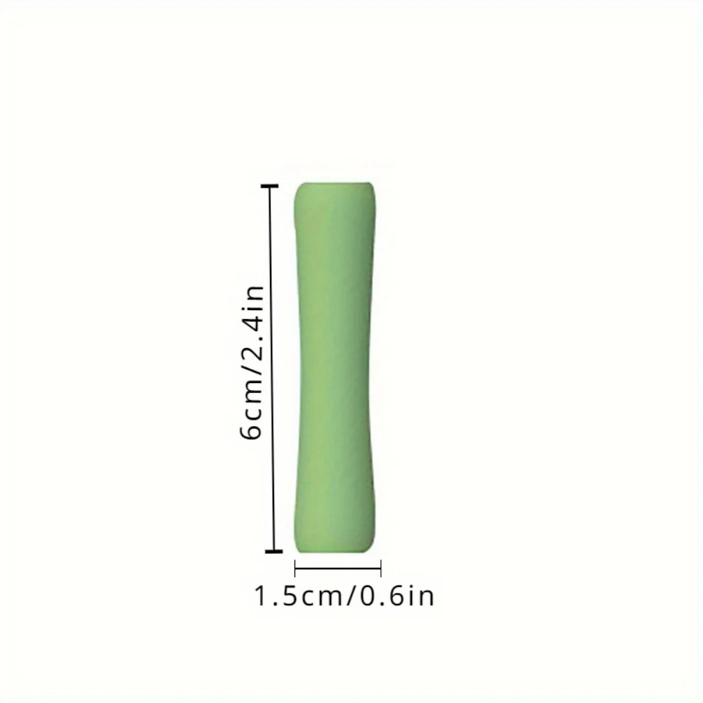 Silicone sleeve for touch pen grip, sweat resistant and slip resistant design, universal compatibility, ergonomic writing aid