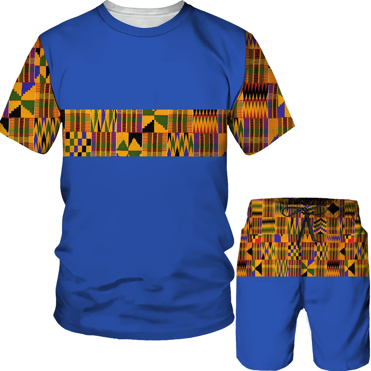 Funny 3D Print African Dashiki Men T Shirt Shorts Men'S Tracksuit Folk-Custom Outfits Unisex Tees/Shorts/Suit Woman Mens Clothes 4 Funny 3D Print African Dashiki Men T Shirt Shorts Men'S Tracksuit Folk-Custom Outfits Unisex Tees/Shorts/Suit Woman Mens Clothes