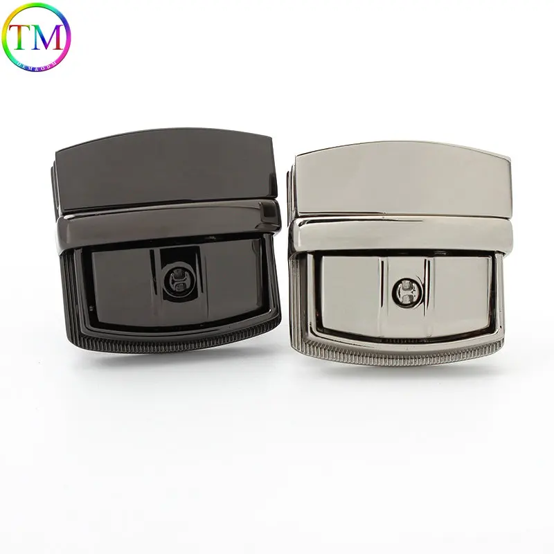 10 Pieces Metal Mortise Lock Clasp Turn Twist Locks Bag Purse Handbag Closure Snap Buckles DIY Hardware Bag Lock  Accessories