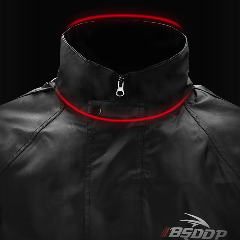 News Motorcycle Raincoat Waterproof Motorcycle Rider Raincoat Suit Moto Rain Coat Jacket Pants Biker Rain Set Men Women