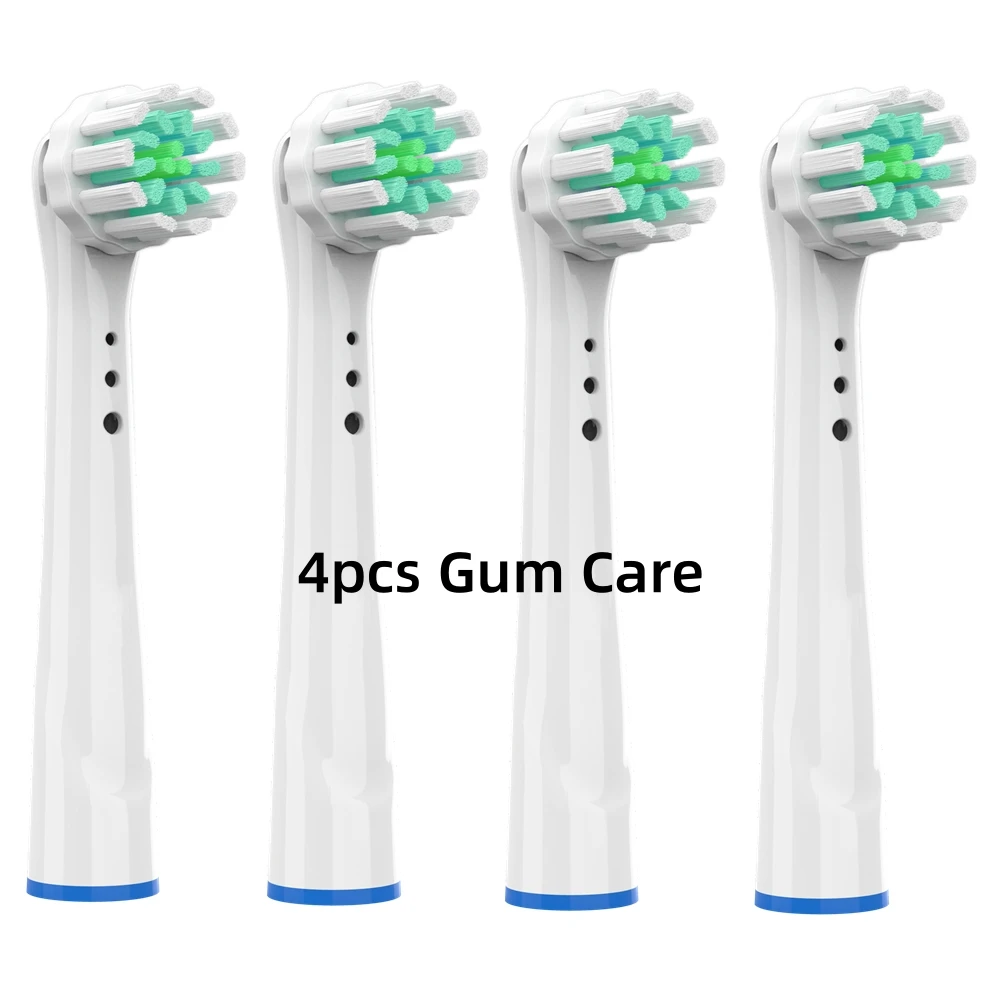 Premium Replacement Brush Heads for Electric Toothbrushes - Advanced Cleaning Action, Pack of 4/8