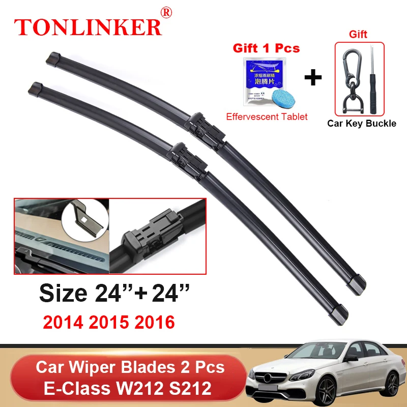

Щетки стеклоочистителя TONLINKER, для Mercedes-Benz E-Class W212 2014 2015 2016