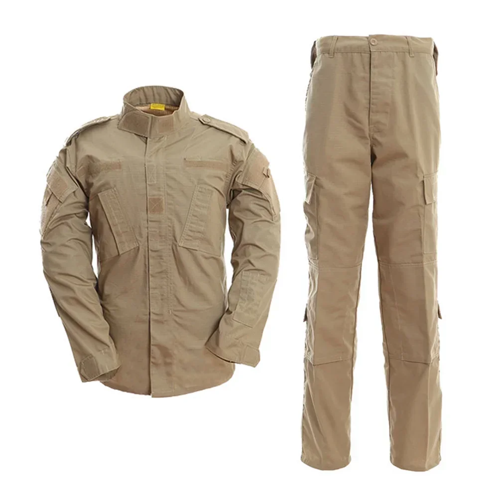 2025 Uniforme da esterno Camo Set da combattimento tattico Tuta da caccia Uniforme Tute tattiche Abbigliamento da uomo Abiti da lavoro - immagine 4