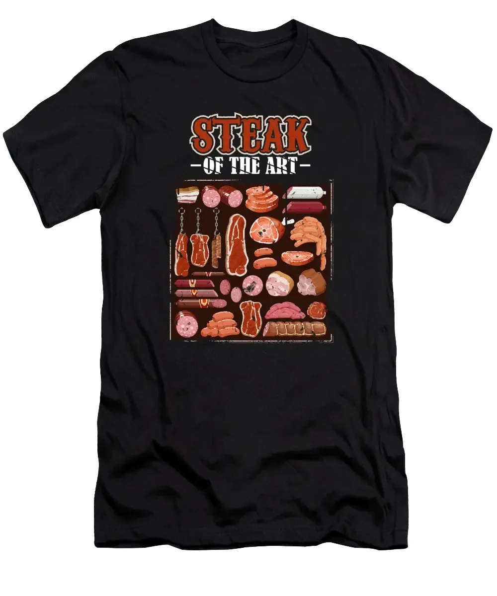 T-Shirt Bbq Steak Of The Art Barbeque Meat Eater