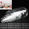 10/20/30/50pcs Tube Glass Dome Cloche Cover Microlandscape Holder Bell Jar For DIY Flower Plants Vase Table Ornaments Home Decor 3
