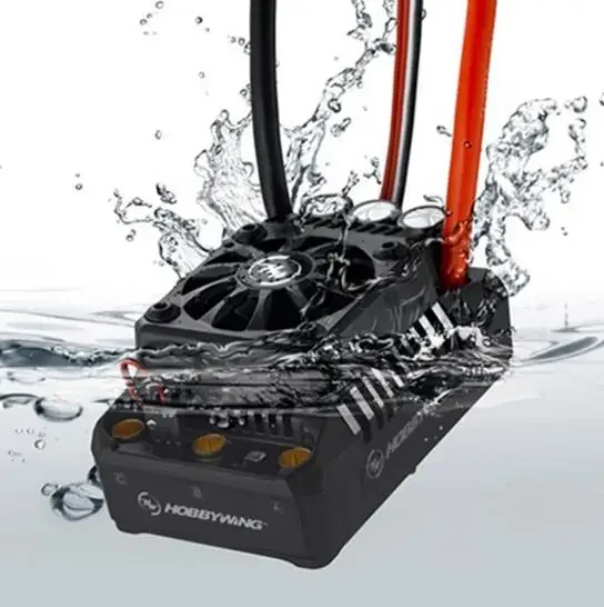

Контроллер скорости Hobbywing EzRun MAX6 V3 160A, водонепроницаемый бесщеточный ESC для радиоуправляемого автомобиля 1/6 1/5