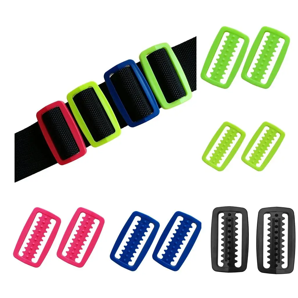 

2x Durable Plastic Weight Belt Keeper for Underwater Scuba Diving 2" 5cm Webbing