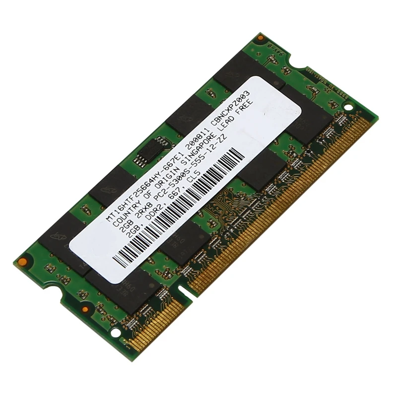 2GB pamięci RAM 667Mhz PC2 5300 pamięci Ram laptopa 200PIN SODIMM AMD| | - AliExpress