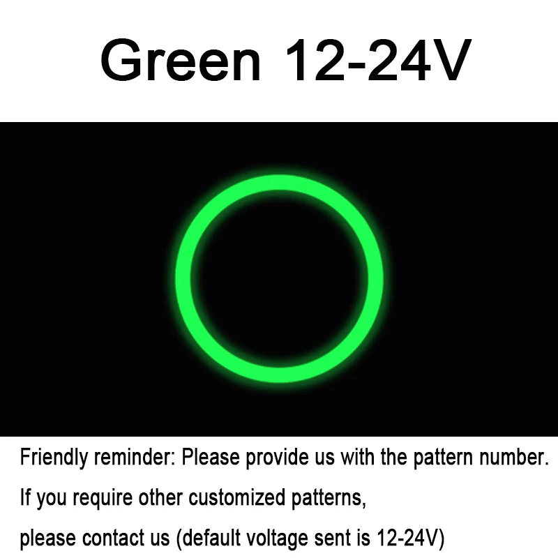 Green LED 12-24V