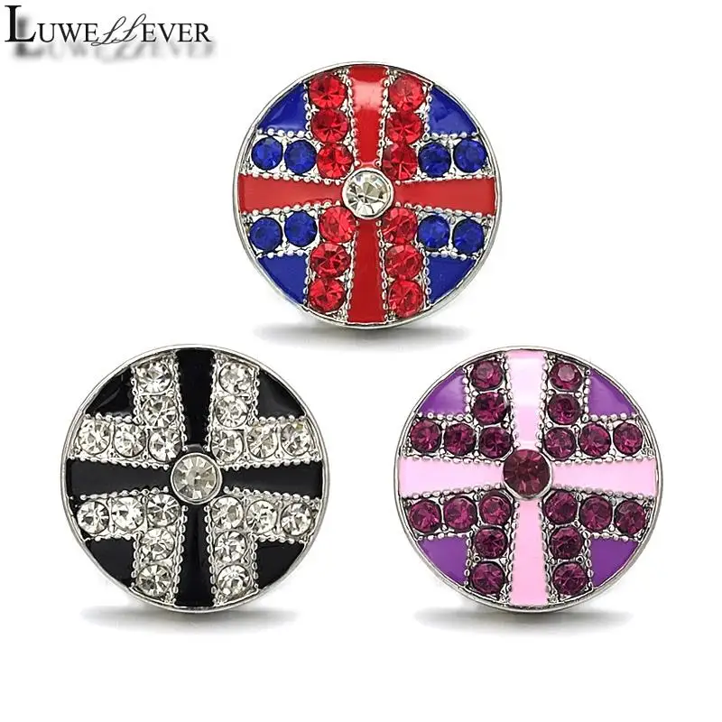 

Металлическая кнопка-застежка для браслета, ожерелья, со сменными элементами