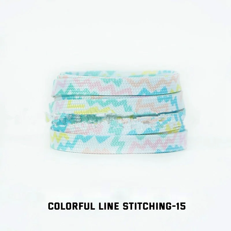 Vibrant Dazzling Blue Gradient Tie-Dye Shoelaces