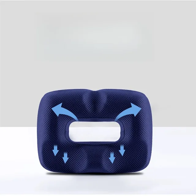 Coussin orthopédique coccyx – Oreiller à beignet creux pour soulager la douleur au coccyx 5