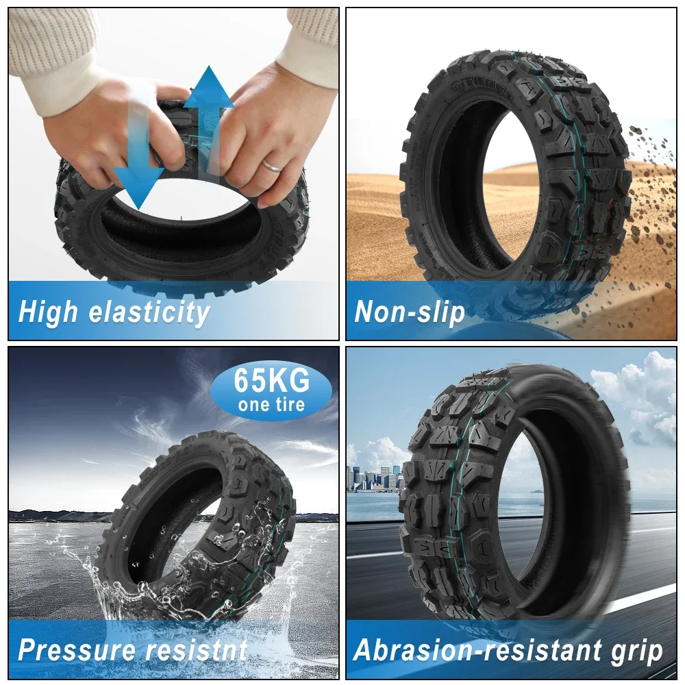 Off-Road-Gummireifen 100/65-6,5 für Dualtron Elektroroller Widen Tuovt Tubeless 11 Zoll Vakuum-Pneumatik-Ersatzreifen – Detail 6