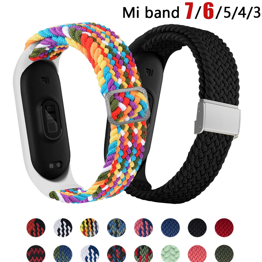 Uitdrukkelijk Bedenken beschaving Bracelet Xiaomi Mi Band 4 Nylon | Bracelet Xiaomi Mi Band 7 | Bracelet Nylon  Mi Band 5 - Watchbands - Aliexpress