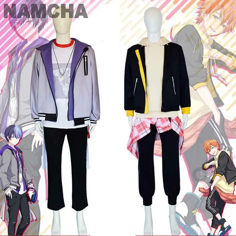 

Game Vivid BAD SQUAD Uniform Shinonome Akito Aoyagi Toya Cosplay Costume for Men Project Sekai Colorful Stage Halloween Outfits
