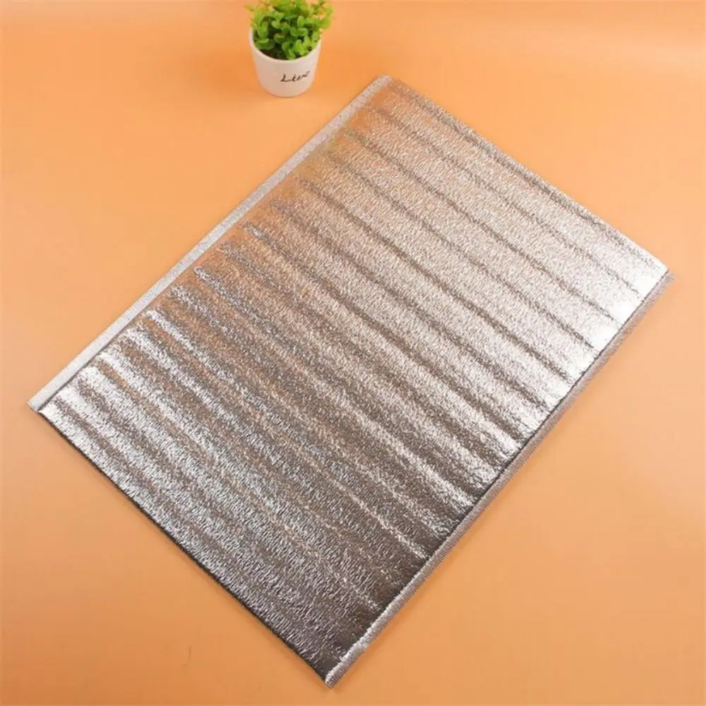 Aluminiumfolie Kühltasche Isolierung Falten Picknick Tragbare Lebensmittel Thermische Verpackung Tasche Lebensmittel Lieferung Getränke Träger Isolierte Tasche – Detail 14