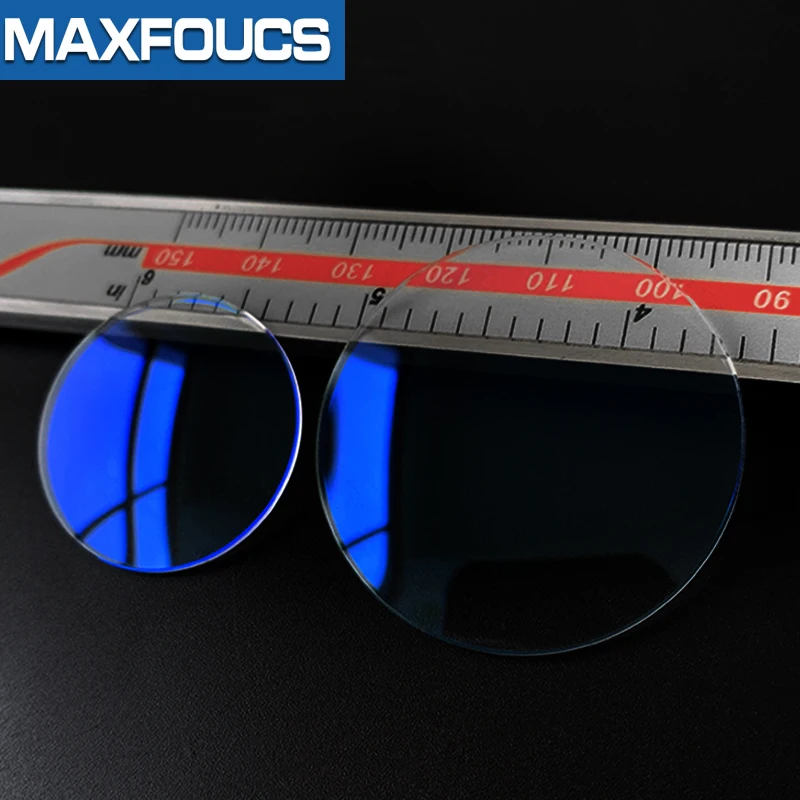 1 pcs Blue AR Double Dome 2.0mm Mineral Glass Diameter 30-38.5mm AR-Coating Coated Watch Crystal Repair Parts