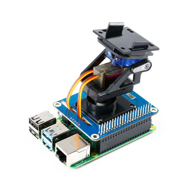 Raspberry Pi 2DOF 짐벌 확장 보드 온보드 PCA9685TSL2581 주변광 센서 모듈