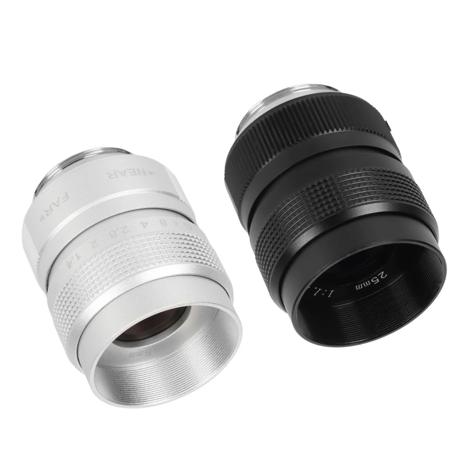 Description Picture 6 of item25mm F1.4 C Mount Film Lens Clear Efficient Light Conduction C Mount Camera Lens for Bar Shop Parking House Warehouse