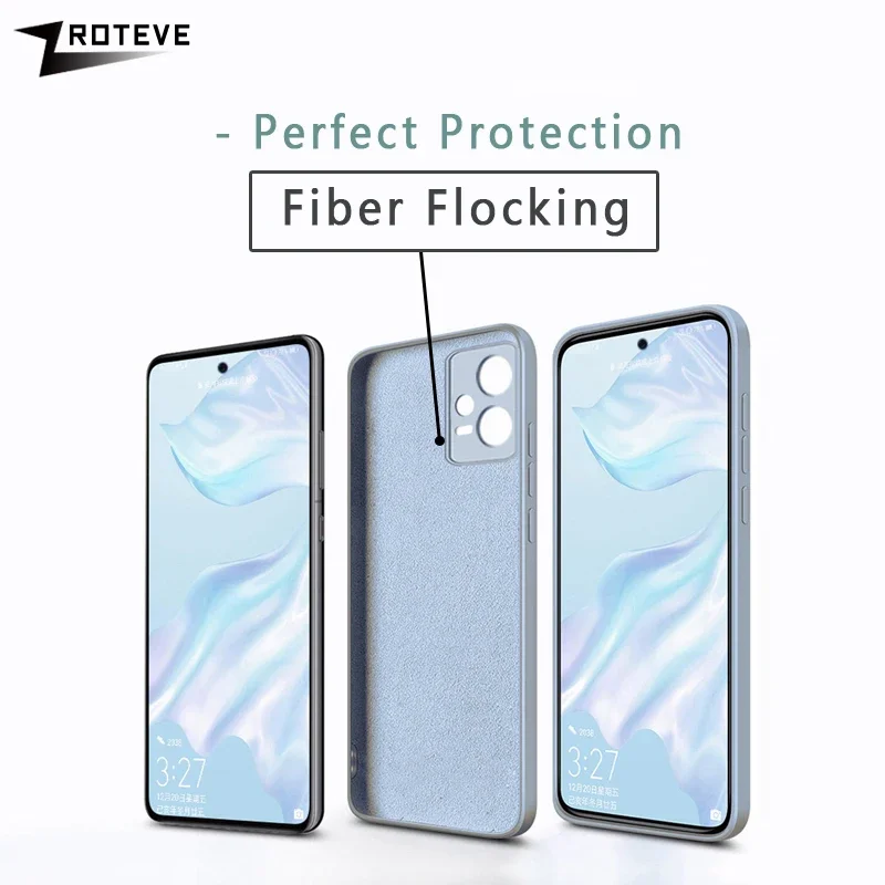 Per VivoV27 Case Zroteve Cover morbida in silicone liquido setoso per VIVO V27 V27E V29 Pro VivoV27E VivoV29 Custodie per telefoni - immagine 2