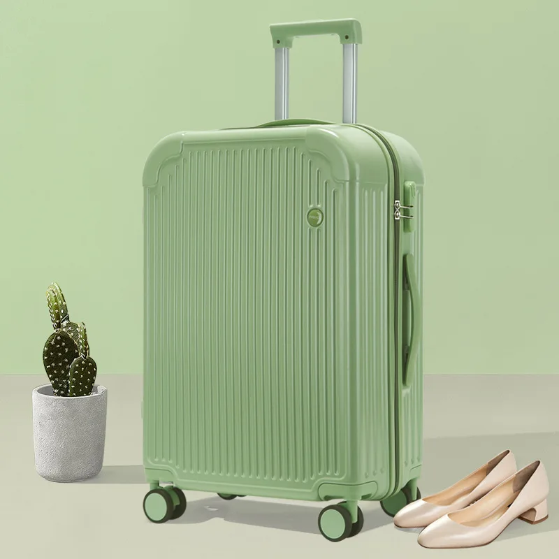 PLUENLI Luggage Student Universal Wheel Trolley Case Female Small Password Suitcase Boarding Case