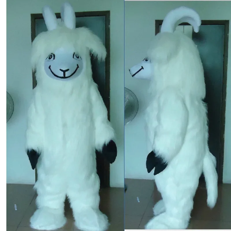 

furry sheep goat mascot costume adult EVA foam mascot luxury mascots costume