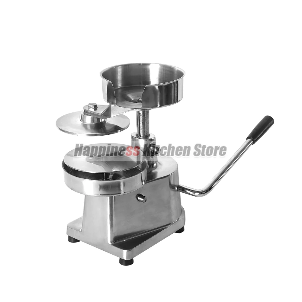 Burger Press Burger Patty Maker Dia 100/130/150mm Hamburger Presser Machine With 500pcs Paper Manual Kitchen Gadgets