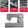 Heavy Duty 4452 High Speed Sewing Machine With Accessory Kit | Strong Motor with Enhanced Piercing Power 4