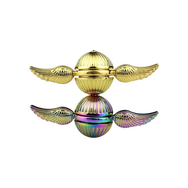 Golden boccino Fidget Spinner Anti-Stress Fidget Toy Finger Dynamic change Gyro Stress ansia ADHD Relief Figets Toy 4
