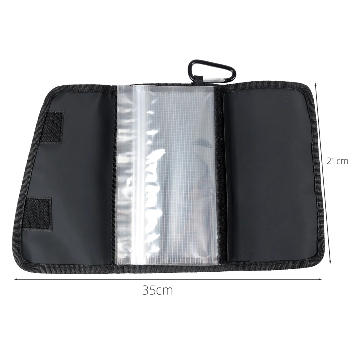 

Fishing Lures Bait Bag Tackle Anti-wear Soft Plastic Storage Organizer Professional Baits